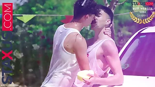 STAXUS ::  We washed my car and my friend couldn't keep off in the money together. Dazzling day of fun