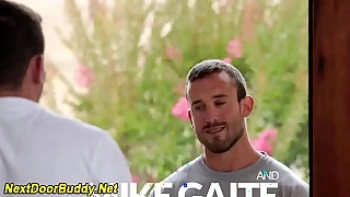 Buff athlete starch soaked