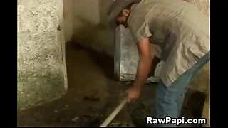 Awesome Latino Well-pleased Bareback Aggravation Fianc