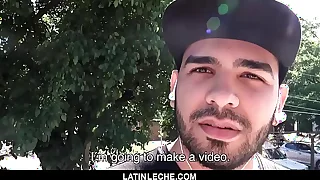 LatinLeche - Sopping Stud Joins a Gay-For-Pay Porno