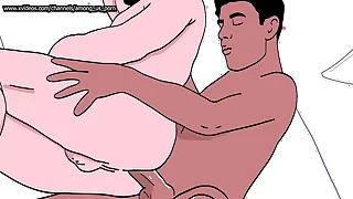 fucked permanent - Stepson has a hard cock fucks his procreator P7 (loop) - Animated Joyous Porn