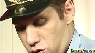 Latino twink facialized